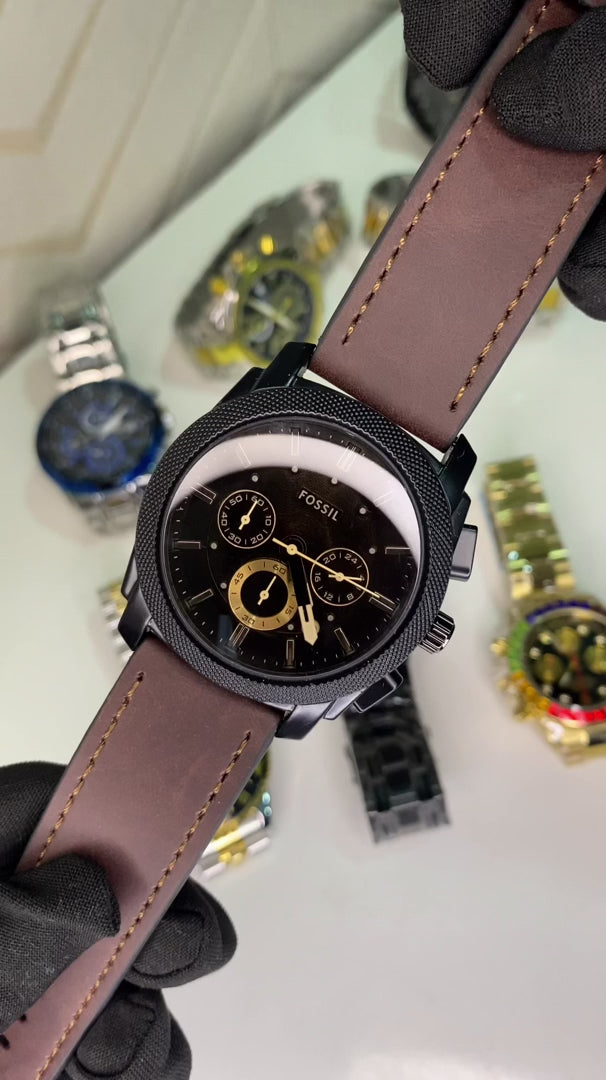 FS4656 Brown Leather Strap