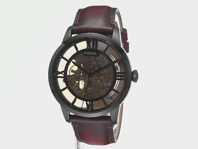 Townsman Automatic Leather Strap