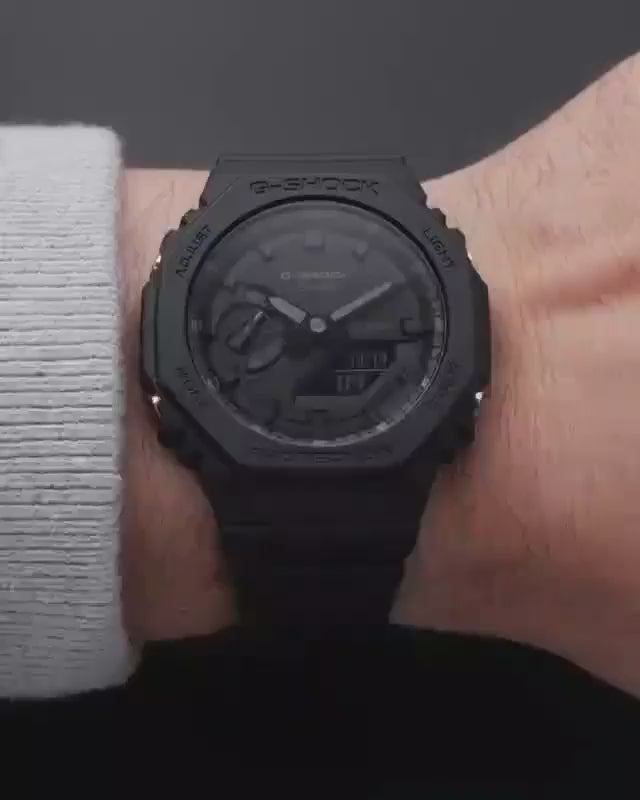 GA-2100 BLACK| CHRONOGRAPH WORKING | 1:1 Quality