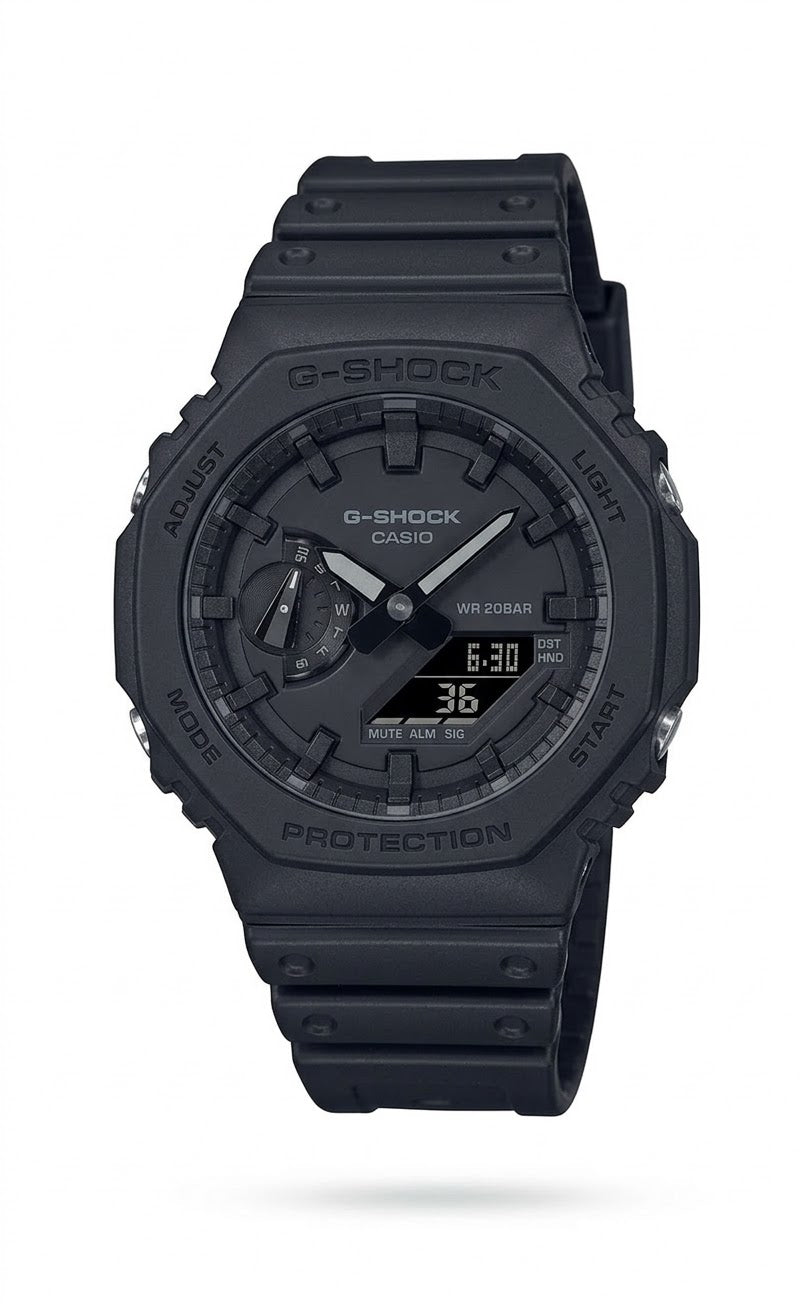 GA-2100 BLACK| CHRONOGRAPH WORKING | 1:1 Quality